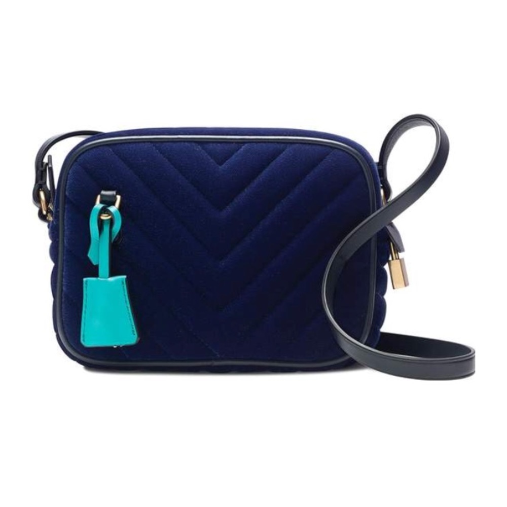 Jcrew velvet bag